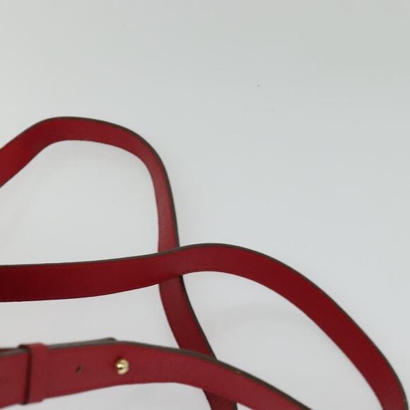 DIOR Backpack Leather Red Gold - Picture 8 of 12